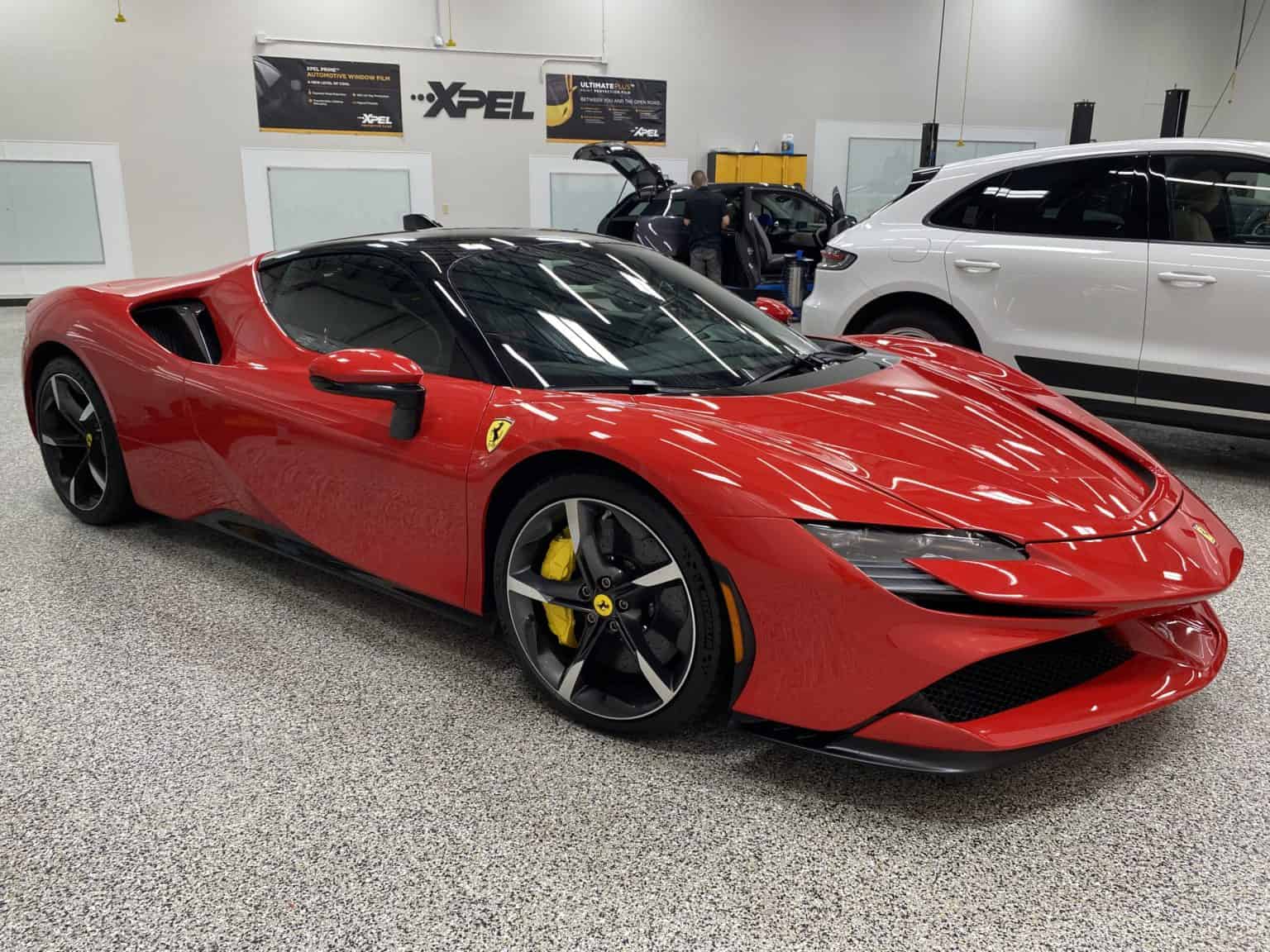 XPEL San Antonio | Blog | 2021 Ferrari SF90 Paint Protection Film